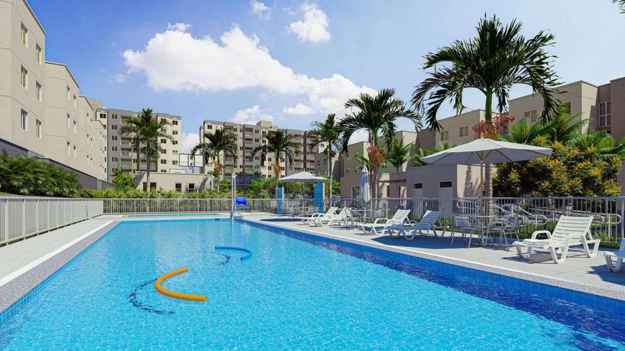 Apartamento 3 Quartos no Total Ville Conviver – Santa Maria-DF