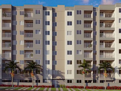Total Ville Conviver – fachada Apartamento 3 Quartos Total Ville Conviver, fachada frontal